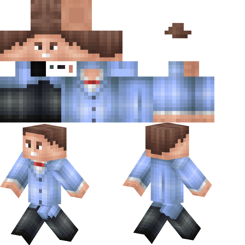 Minecraft Skin Layout